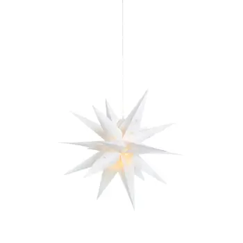 VECTRA 3D PLASTIČNA ZVIJEZDA 60 cm IP44 12x0,04W/LED/5,0m