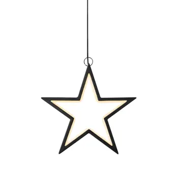 VEGA VISILICA ZVIJEZDA CRNA 210/DIOD/LED/3,5m