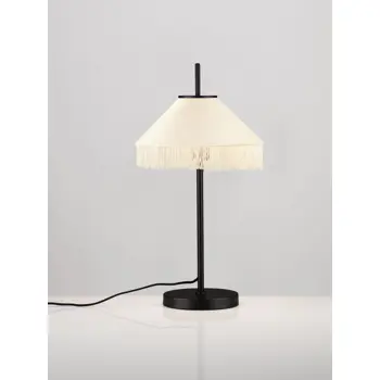 VELVY Stolna svjetiljka Grlo E27 1x12 W IP20 Bež
