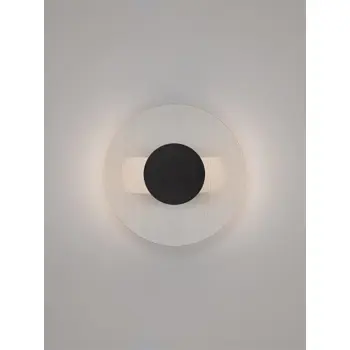 VETRIO 20 ZIDNA LED SVJETILJKA CRNA/STAKLO 6W IP20 3000K