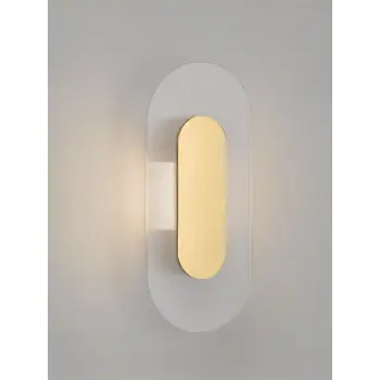 VETRIO ZIDNA LED SVJETILJKA ZLATNA/STAKLO 6W IP20 3000K