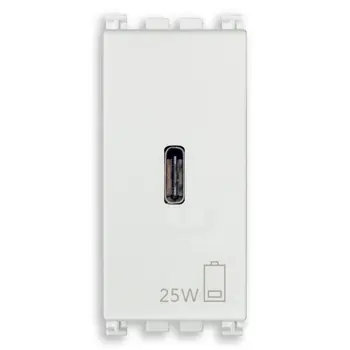 VIMAR ARKÉ C-USB PRIKLJUČNICA 25W 1MJ BIJELA