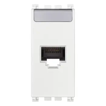 VIMAR ARKÉ PRIKLJ. RJ45 CAT5E 6A LAN (RJ45) BIJELI
