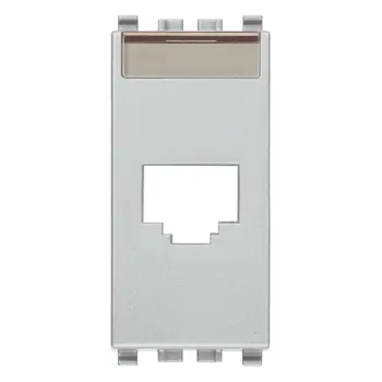 VIMAR EIKON AVAYA ADAPTOR RJ45 LAN (RJ45) NEXT SREBRNI