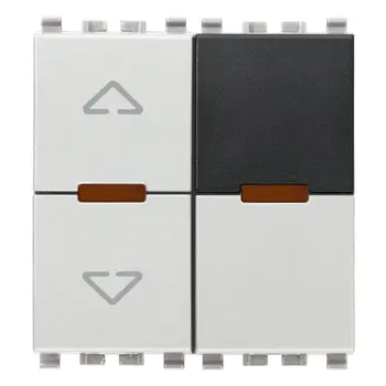 VIMAR EIKON PRIJEMNIK IC ZA ROLETE 2M 4A NEXT SREBRNI