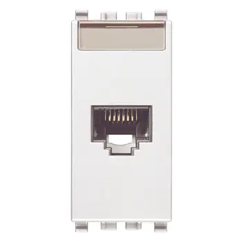 VIMAR EIKON PRIKLJ. RJ45 CAT6 6A LAN (RJ45) BIJELI