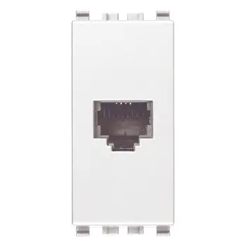 VIMAR EIKON TEL.PRIKLJ. RJ11 6/4 BIJELI