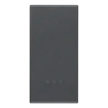 VIMAR EIKON TIPKA 1MJ ANTRACIT