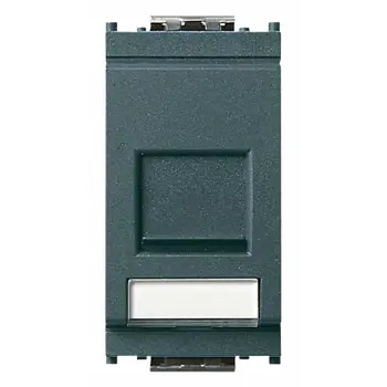 VIMAR IDEA OTVOR KOM.PRIK RJ45 LAN ANTRACIT