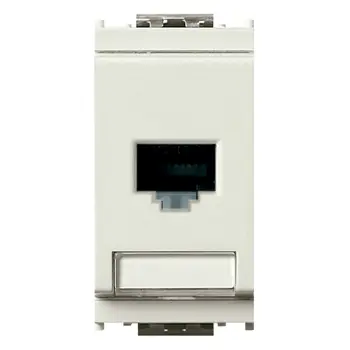 VIMAR IDEA PRIKLJ.RJ45 CAT 6 LAN (RJ45) BIJELI