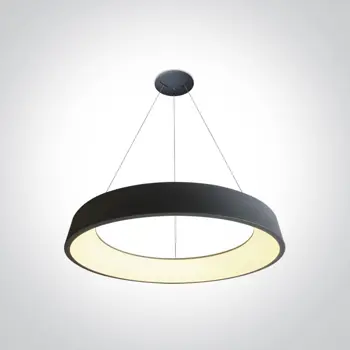 VISEĆA SVJETILJKA LED 42W CCTV IP20 230V fi.60cm CRNA