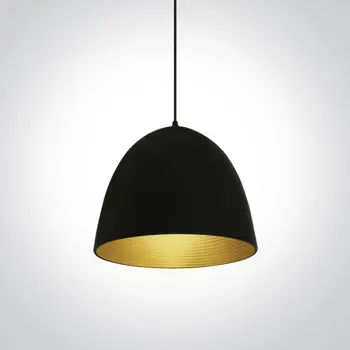 VISILICA 1×E27/20W/230V CRNA/BAKAR