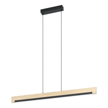 VISILICA 1xLED 25W,DIMABILNA DRVO/CRNA CAMACHO
