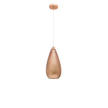 VISILICA BOHO 1XE27 MAX.40W ROSE ZLATO #18CM