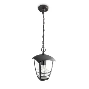 CREEK PHILIPS LED stropna svjetiljka crna 1X60W 230V