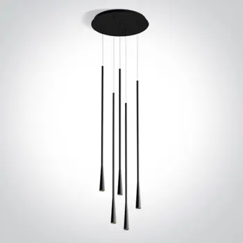 VISILICA CRNA 5x5W WW 230V