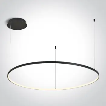 VISILICA CRNI PRSTEN 100cm 48W WW IP20 230V DIMMABLE