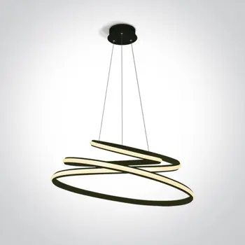 VISILICA LED 45W/2700lm/3000K/230V CRNA