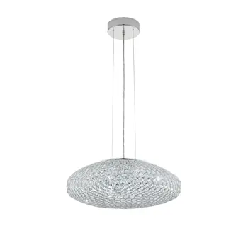 VISILICA 1xE27 fi540 , KROM/KRISTAL CLEMENTE