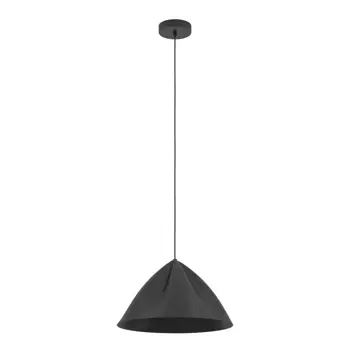 VISILICA 1xE27 CRNA PODERE