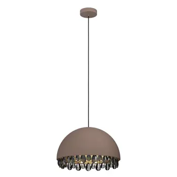 VISILICA 1xE27 P-450, MOKA/KRISTAL GAETANO 2
