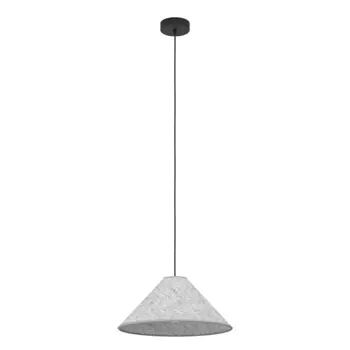 VISILICA 1xE27 PROM 410, CRNA/FILC SIVA ALSAGER