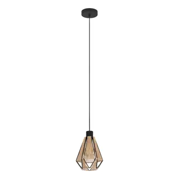 VISILICA 1xE27 TEKSTIL/BOJA DRVETA ADWICKLE
