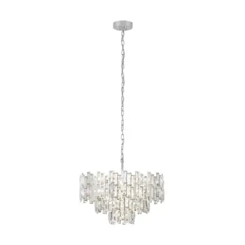 VISILICA 10xE14, 10X25W, PROM 630, KROM/KRISTAL CALMEILLES 1