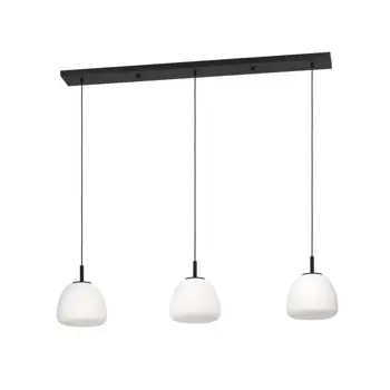 VISILICA 3xE27 D-1230, CRNO/BIJELA BALMES