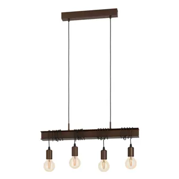 VISILICA 4x E27 ANTIK SMEĐA TOWNSHEND 4