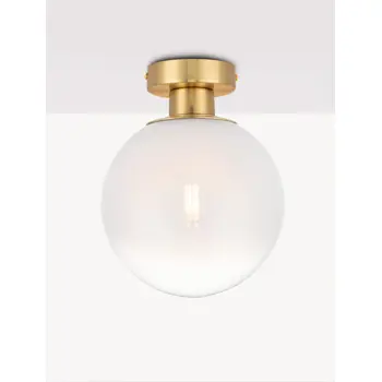 VITA PLAFONSKA LAMPA E27 /IP20/BIJELA & ZLATNA