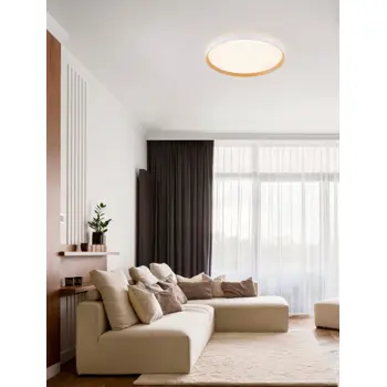 VOMOS PLAFo/ZIDNA LAMPA LED/2700-3000K/55W/4760Lm/BIJELA&WOOD