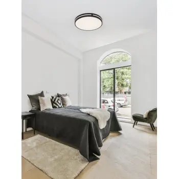 WHEEL PLAFONSKA SVJETILJKA LED 30W/3000K/1825lm/IP20/CRNA