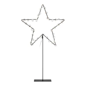 WIVI STOLNA ZVIJEZDA CRNA 40x0,06W/LED/-