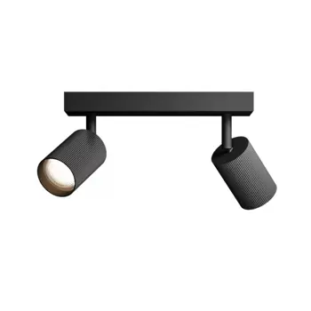 WYATT PHILIPS LED reflektor SPOT 2XGU10 crni