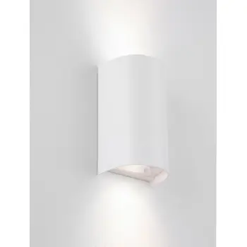 YORK ZIDNA SVJETILJKA BIJELA LED GU10 2x10 Watt 100-240 Volt