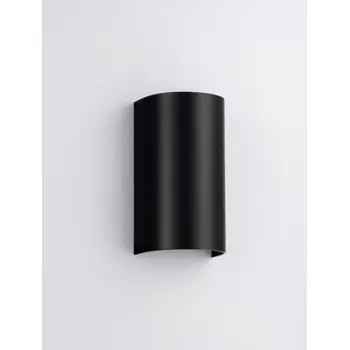 YORK ZIDNA SVJETILJKA CRNA LED GU10 2x10 Watt 100-240 Volt