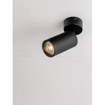YORU STROPNI LED REFLEKTOR CRNI GU10 1X10W IP20