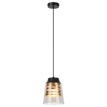 ZENAIDA VISILICA E27 1X MAX 60/MAT CRNA/IP20