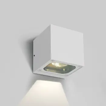 ZIDNA LAMPA BIJELA LED 6W IP65 230V