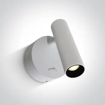ZIDNA LAMPA LED 3W WW IP20 230V BIJELA