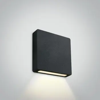 ZIDNA LED SVJETILJKA 2W/100lm/3000K/700mA/IP65/DIMM CRNA