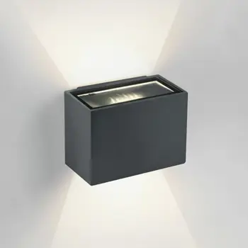 ZIDNA LED SVJETILJKA 2x3W/3000K/2x210lm/230V/IP54 ANTRACIT