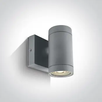 ZIDNA SVJETILJKA 1X35W GU-10 IP54 SIVA