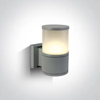 ZIDNA SVJETILJKA 1×E27/20W/PLC/230V IP54 SIVA