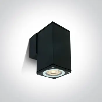 ZIDNA SVJETILJKA 1XGU-10 MR16/10W/230V IP54 CRNA