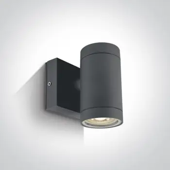 ZIDNA SVJETILJKA 1xGU10/35W/230V/IP54 ANTRACIT