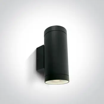 ZIDNA SVJETILJKA 2x20W/E27/PAR30/IP65 CRNA