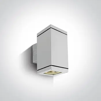 ZIDNA SVJETILJKA 2×E27/75W/PAR30/230V IP54 BIJELA