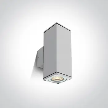 ZIDNA SVJETILJKA 2XGU-10 MR16/10W/230V IP54 BIJELA